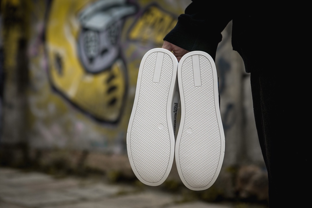 110耐克/NIKE联名 Unisex 皮面透气网休闲鞋 镂空 透气 网球文化板鞋