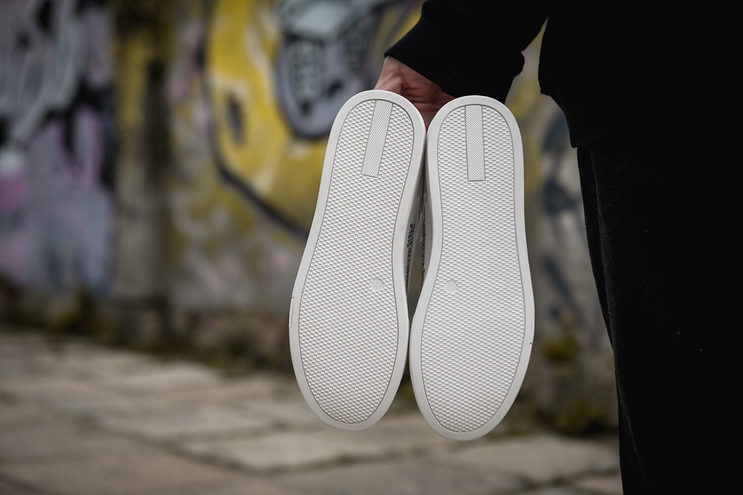 110耐克/NIKE联名 Unisex 皮面透气网休闲鞋 镂空 透气 网球文化板鞋