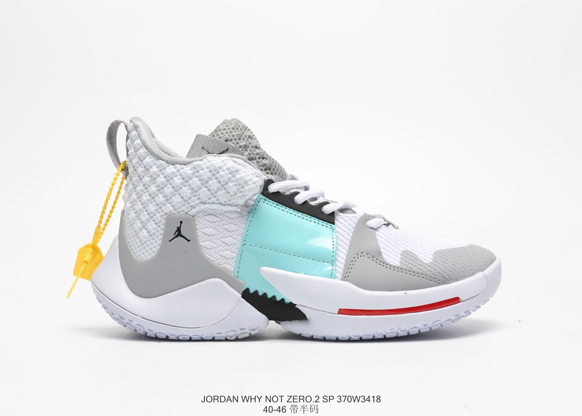 180  公司级JORDAN WHY NOT ZERO.2 维斯布鲁克 乔丹威少2代高帮篮球鞋