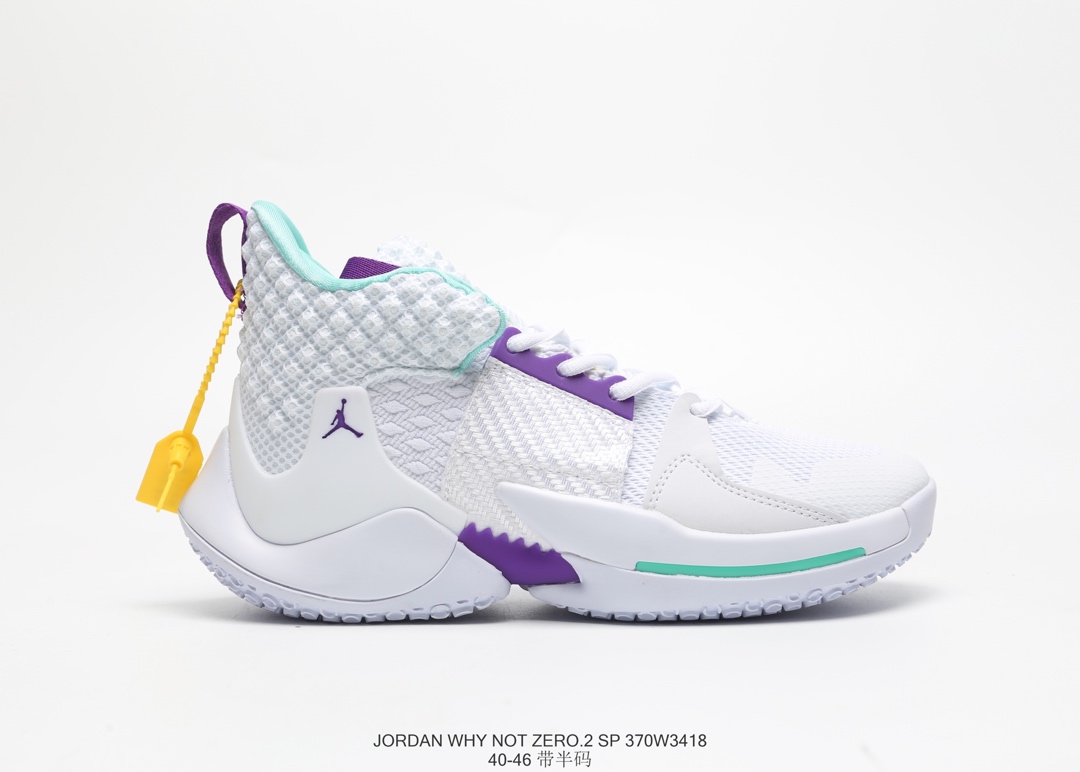 180  公司级JORDAN WHY NOT ZERO.2 维斯布鲁克 乔丹威少2代高帮篮球鞋
