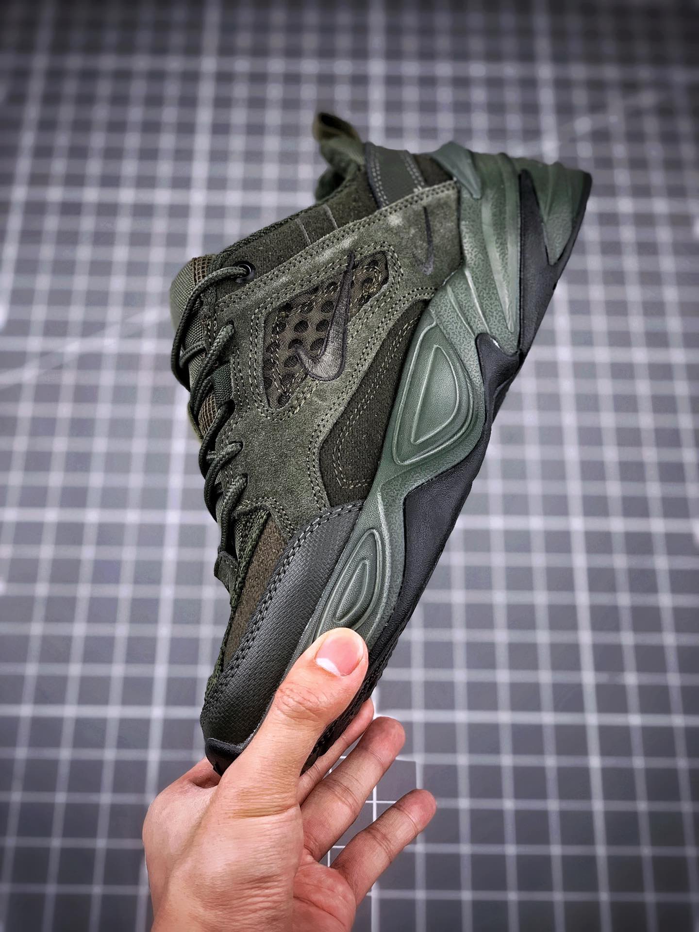 190Air Monarch the M2K Tekno 军绿麂皮 BV0074-300
