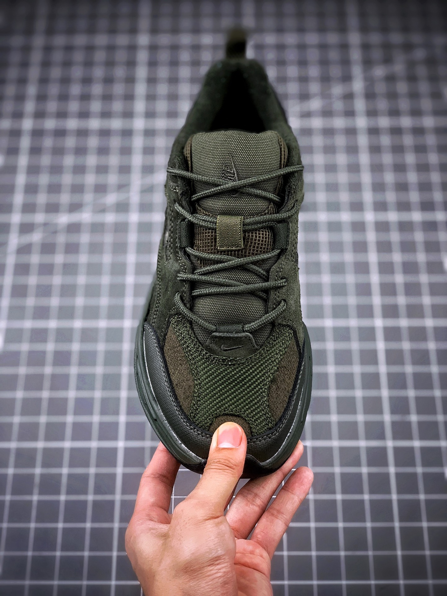 190Air Monarch the M2K Tekno 军绿麂皮 BV0074-300
