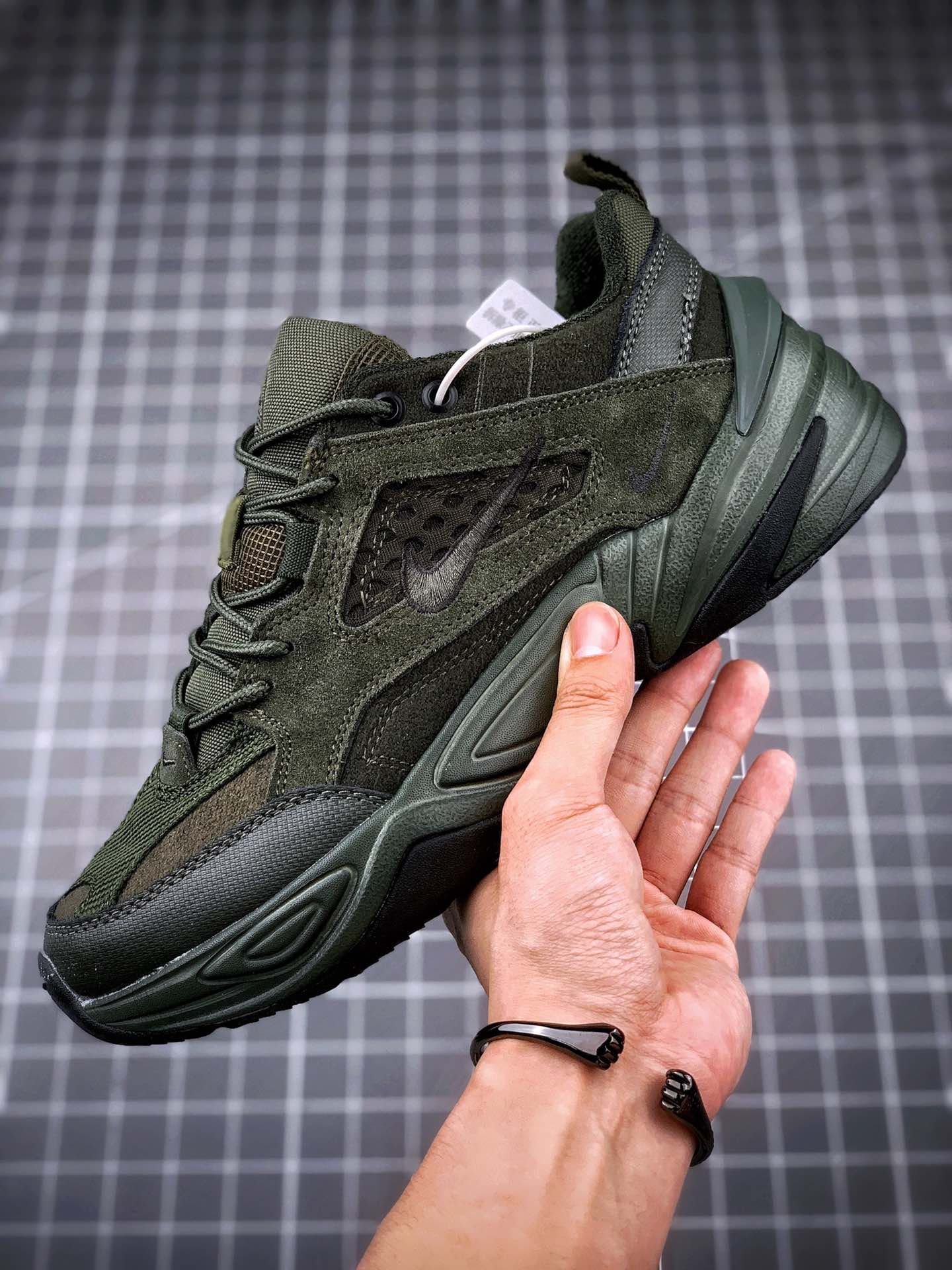 190Air Monarch the M2K Tekno 军绿麂皮 BV0074-300