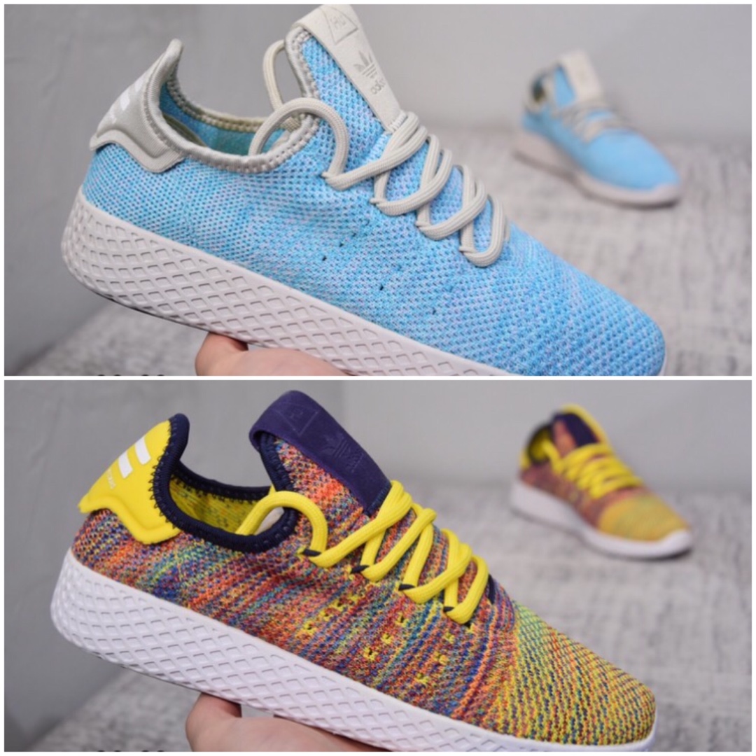 60简介：阿迪达斯 Adidas菲董联名 编织面 低帮 板鞋 Elastic Slip On PW