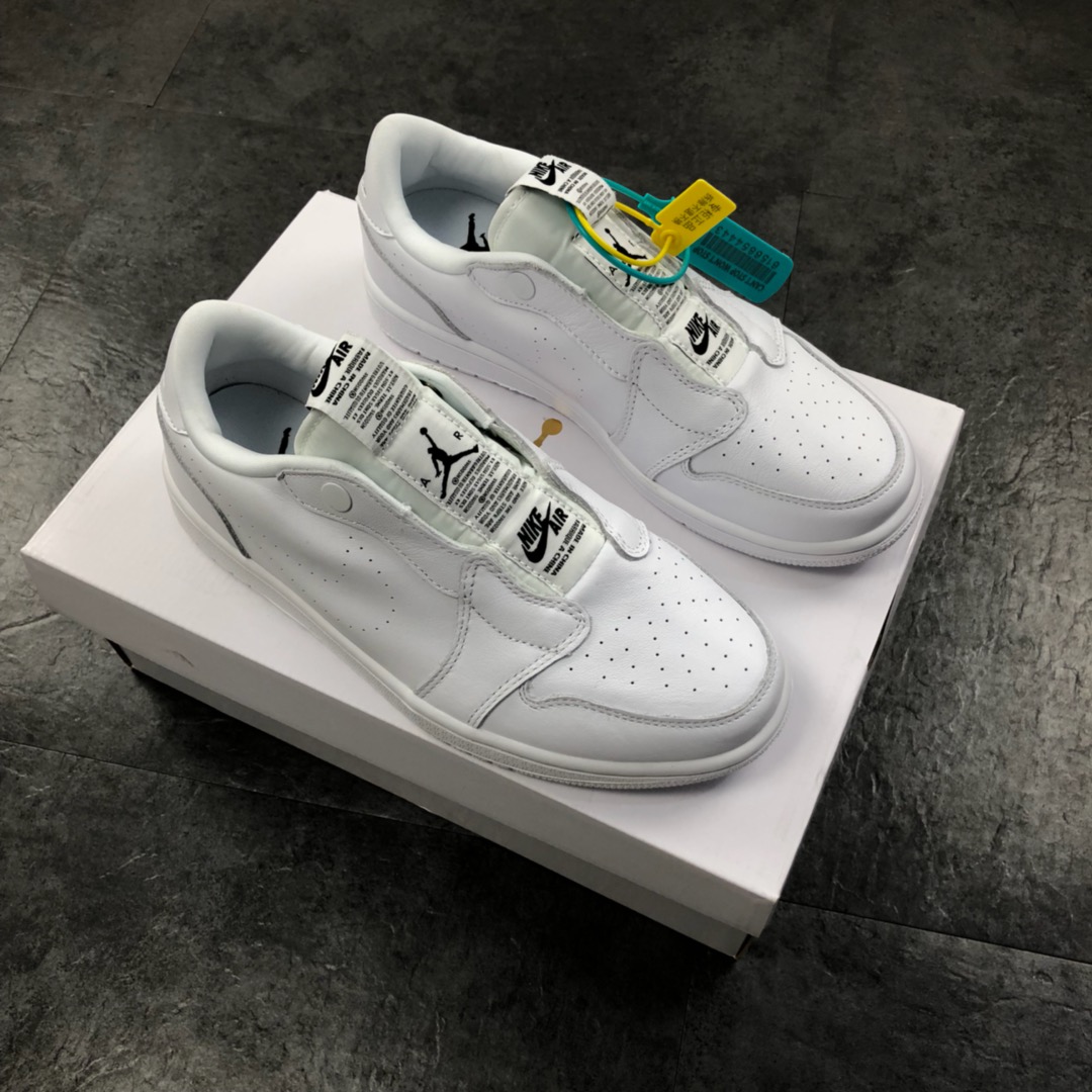 220Air Jordan 1 Low RET LOW SLIP AJ1乔1 纯白低帮运动休闲板鞋 AV3918-100