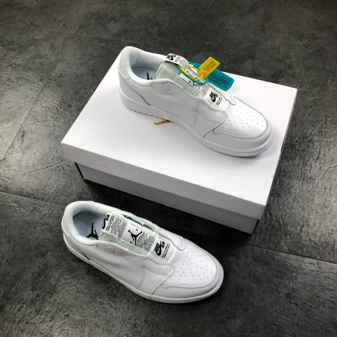 220Air Jordan 1 Low RET LOW SLIP AJ1乔1 纯白低帮运动休闲板鞋 AV3918-100