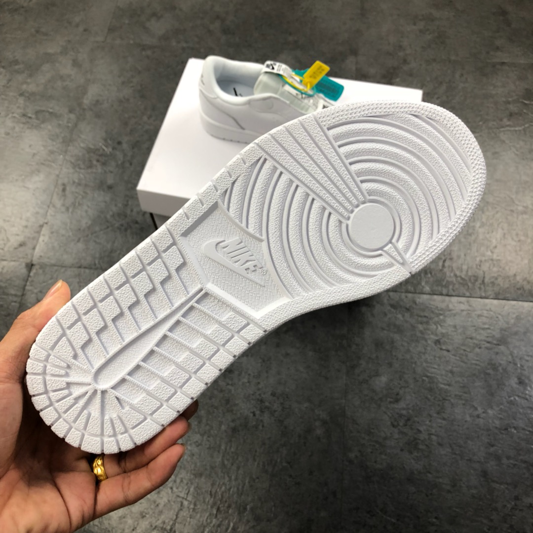 220Air Jordan 1 Low RET LOW SLIP AJ1乔1 纯白低帮运动休闲板鞋 AV3918-100