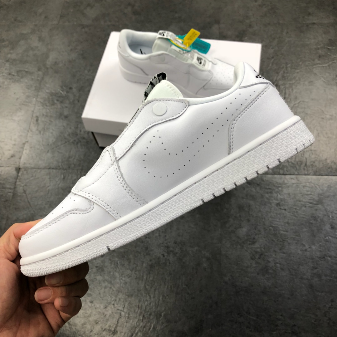 220Air Jordan 1 Low RET LOW SLIP AJ1乔1 纯白低帮运动休闲板鞋 AV3918-100