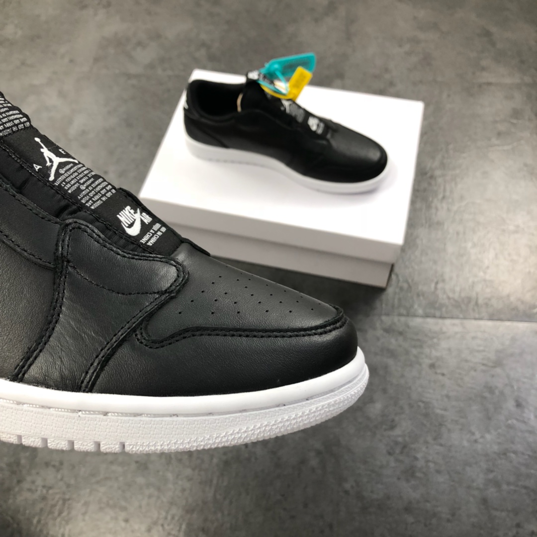 220Air Jordan 1 Low RET LOW SLIP AJ1乔1 纯黑白低帮运动休闲板鞋 AV3918-100