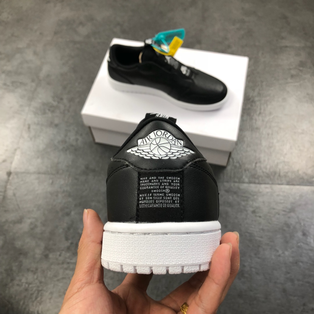 220Air Jordan 1 Low RET LOW SLIP AJ1乔1 纯黑白低帮运动休闲板鞋 AV3918-100