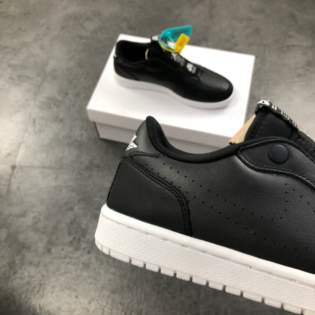 220Air Jordan 1 Low RET LOW SLIP AJ1乔1 纯黑白低帮运动休闲板鞋 AV3918-100