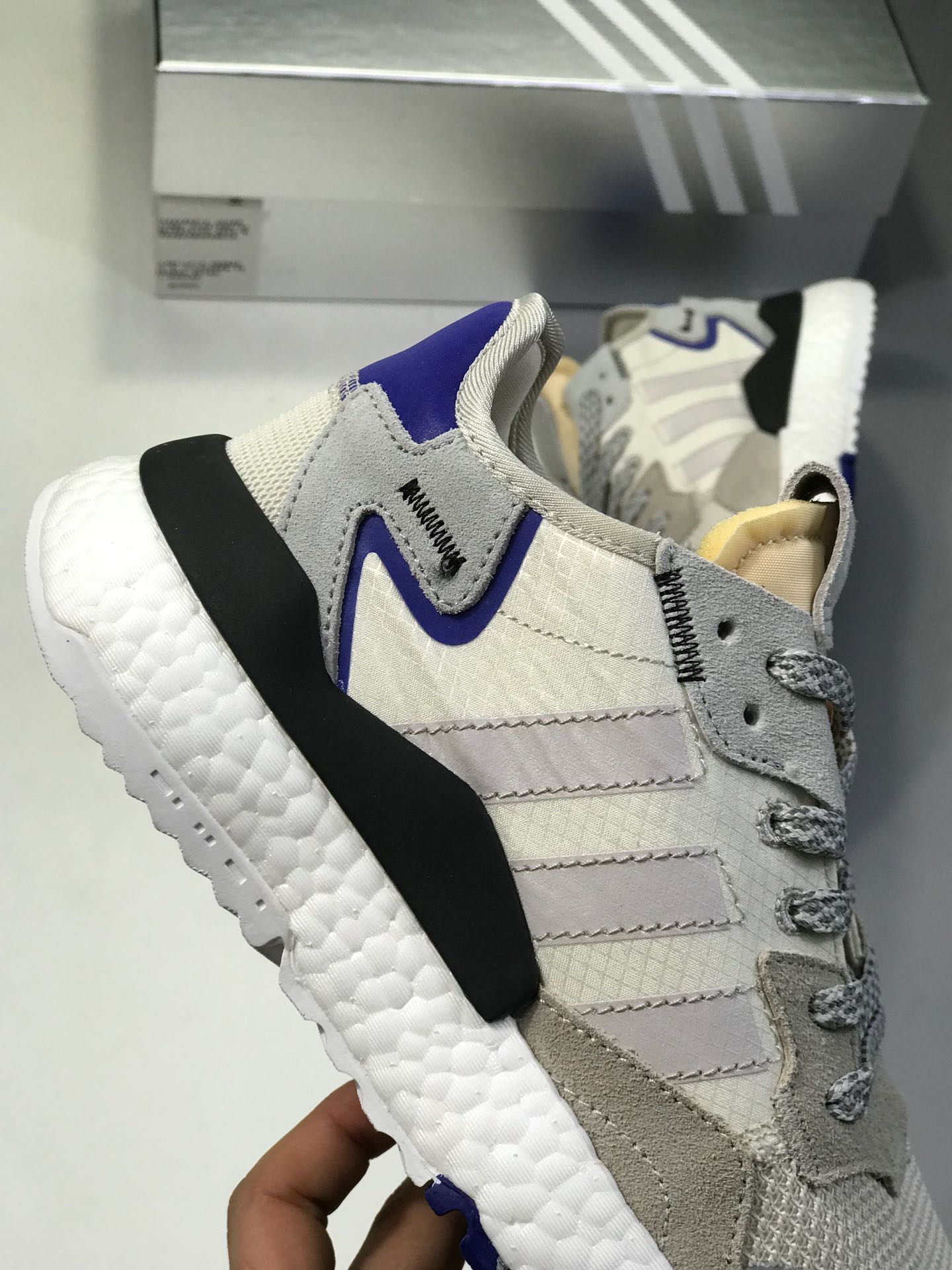 200新增配色【唯一正确版 官方原盒】 阿迪达斯 Adidas Nite Jogger 2019 Boost 夜行者 EE6254