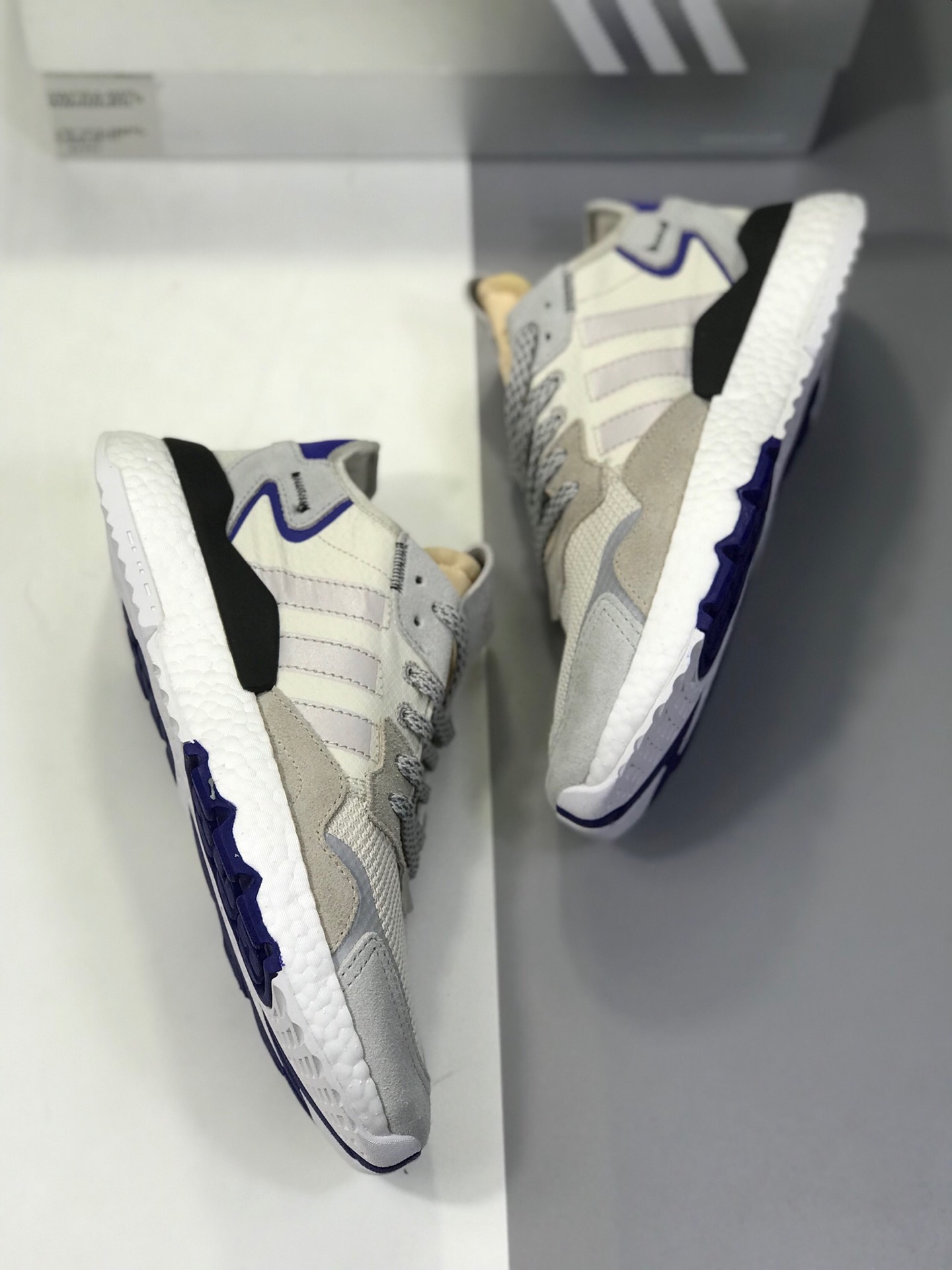 200新增配色【唯一正确版 官方原盒】 阿迪达斯 Adidas Nite Jogger 2019 Boost 夜行者 EE6254