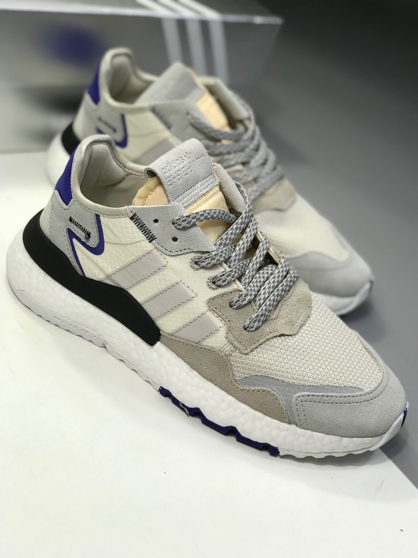 200新增配色【唯一正确版 官方原盒】 阿迪达斯 Adidas Nite Jogger 2019 Boost 夜行者 EE6254