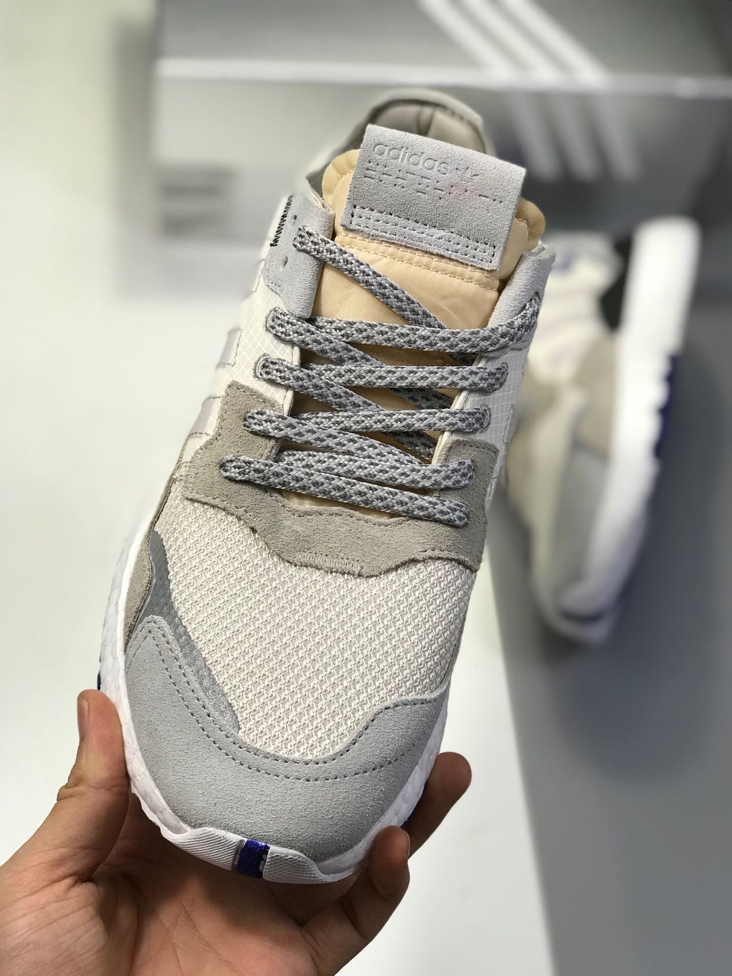 200新增配色【唯一正确版 官方原盒】 阿迪达斯 Adidas Nite Jogger 2019 Boost 夜行者 EE6254