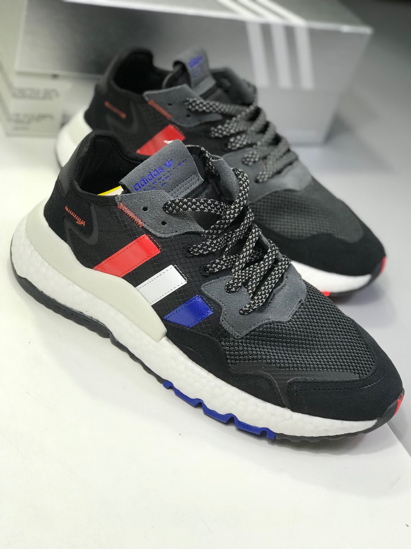 200 新增配色【唯一正确版 官方原盒】 阿迪达斯 Adidas Nite Jogger 2019 Boost 夜行者 EE6254