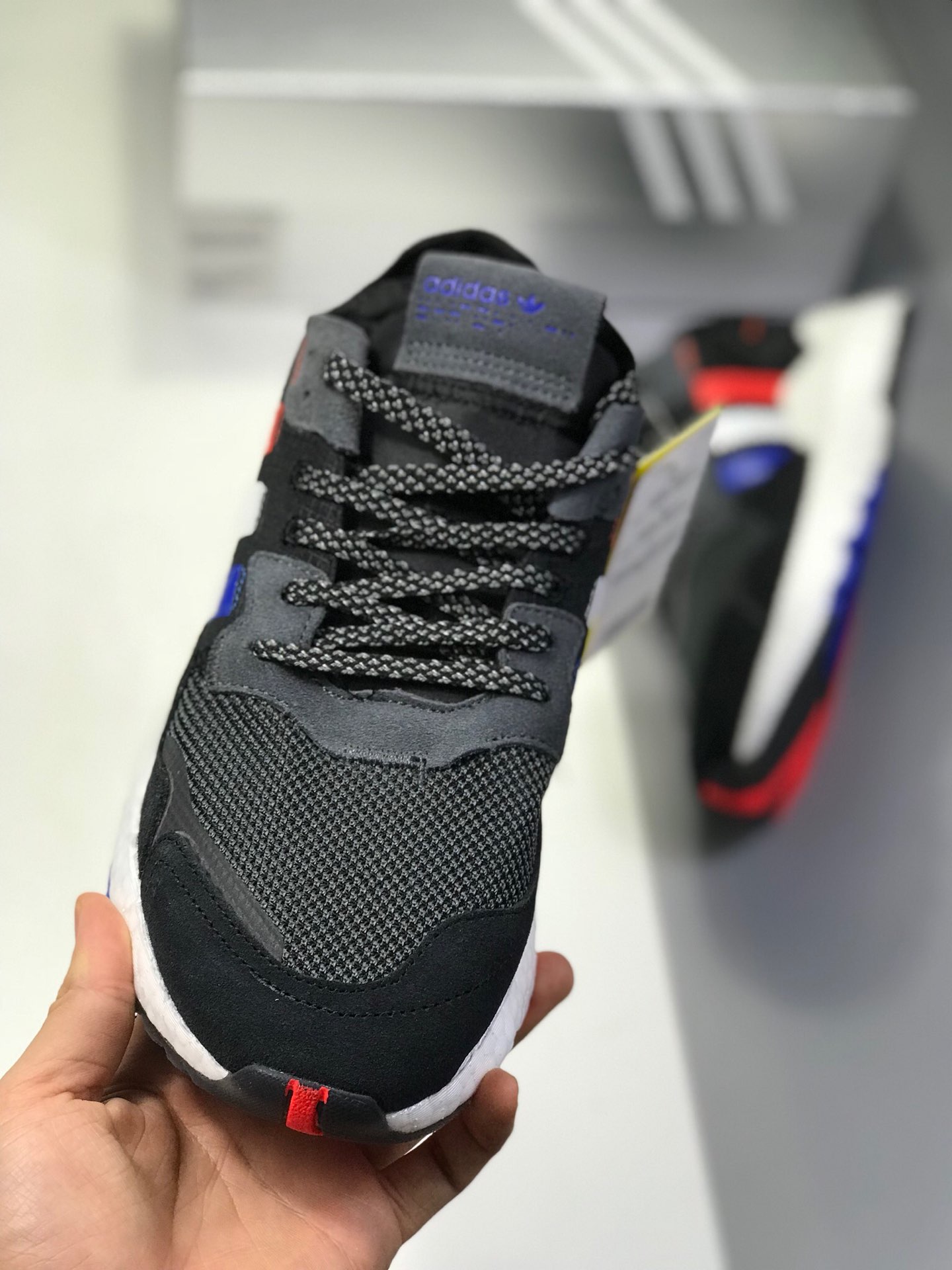 200 新增配色【唯一正确版 官方原盒】 阿迪达斯 Adidas Nite Jogger 2019 Boost 夜行者 EE6254