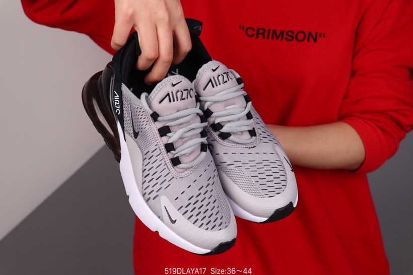 95Nike 耐克 AIR MAX 270 FLYKNIT 夏季透气贾卡 时尚气垫  ♂ 尺码:36～44ID: 518DLAYA17
