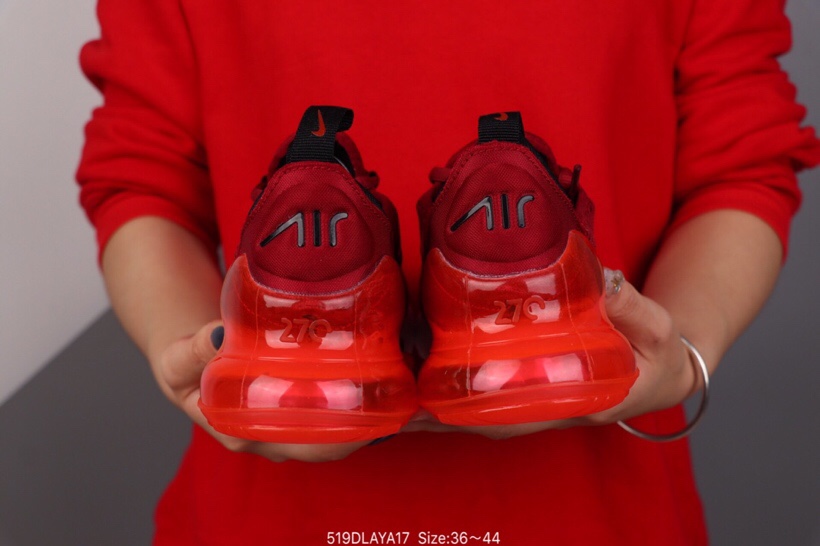 95Nike 耐克 AIR MAX 270 FLYKNIT 夏季透气贾卡 时尚气垫
