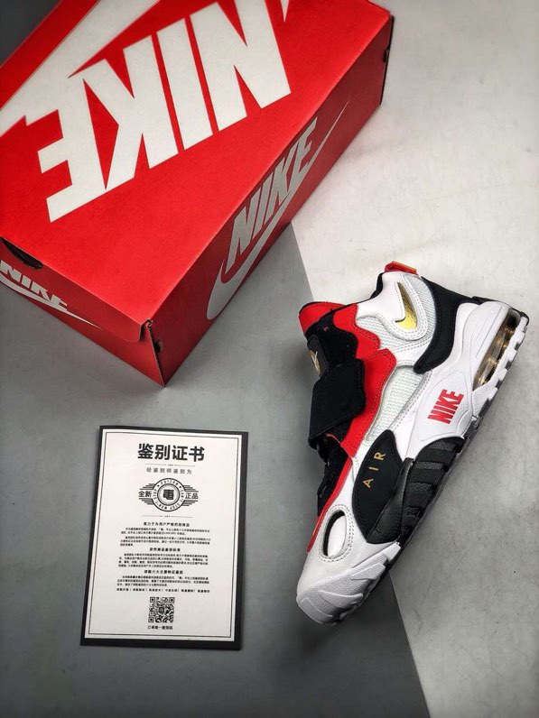 280原装平台版本 首发出货 Nike Sportswear Air Max Speed Turf 加速实验系列复古气垫篮球鞋最美白红货号525225-011
