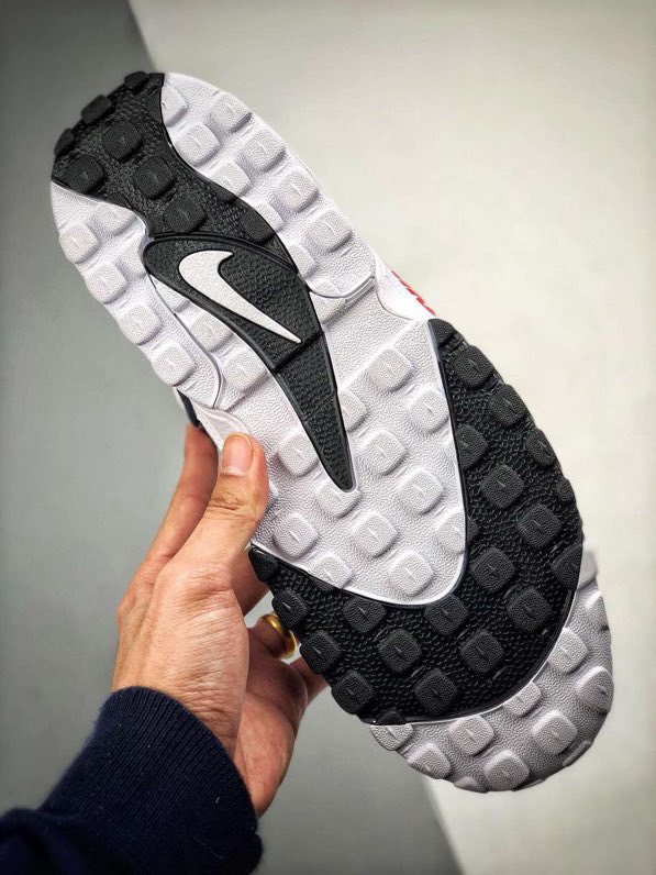 280原装平台版本 首发出货 Nike Sportswear Air Max Speed Turf 加速实验系列复古气垫篮球鞋最美白红货号525225-011