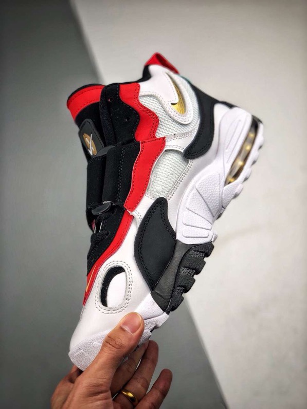 280原装平台版本 首发出货 Nike Sportswear Air Max Speed Turf 加速实验系列复古气垫篮球鞋最美白红货号525225-011