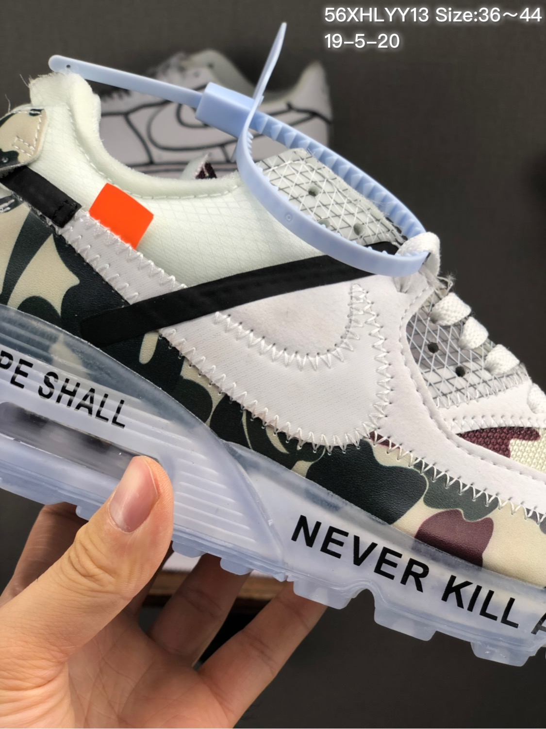 170 【新品上市】耐克 Off white联名Af1男鞋 Blazer Air VaporMax大气垫OW跑步鞋