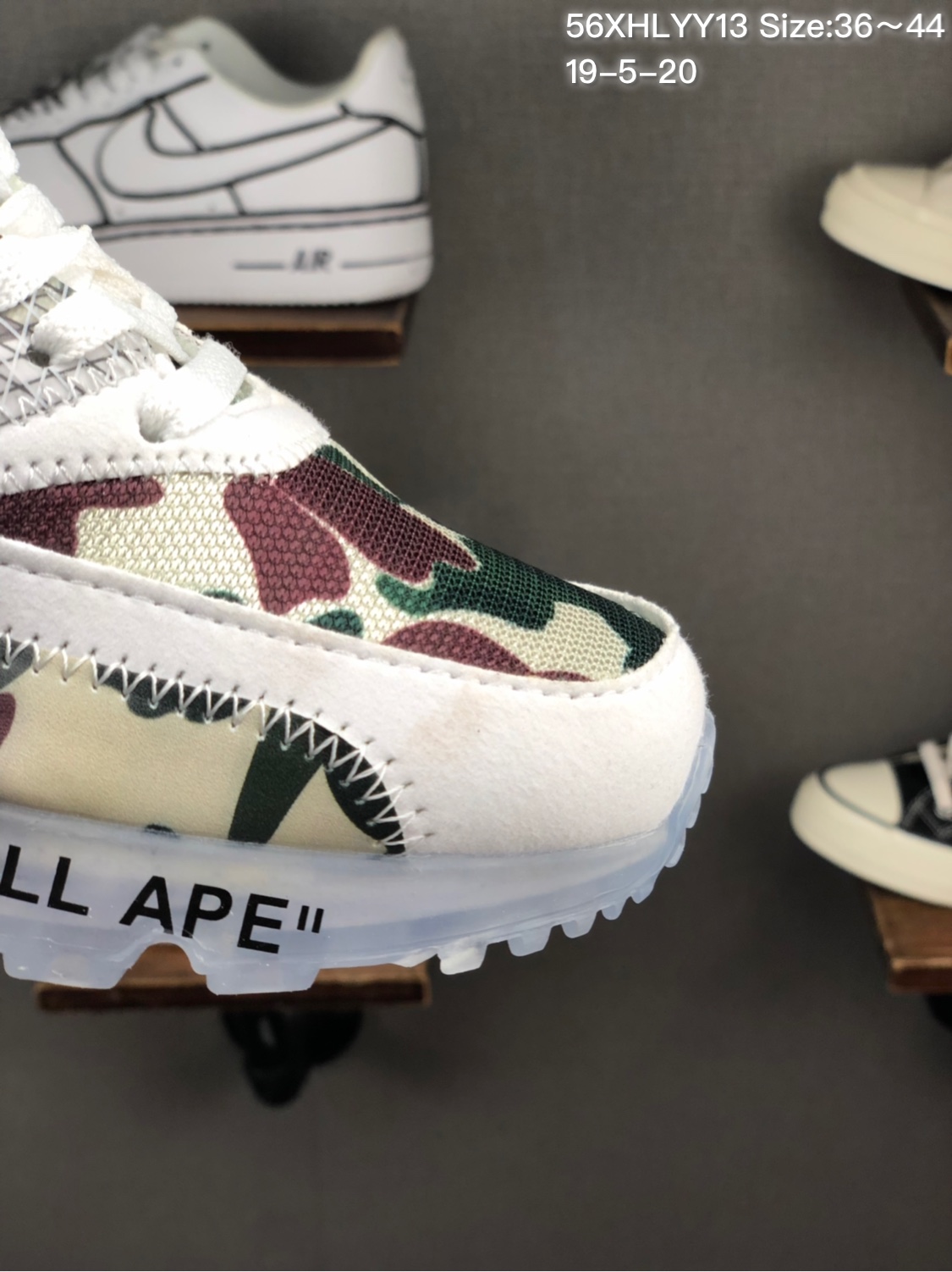 170 【新品上市】耐克 Off white联名Af1男鞋 Blazer Air VaporMax大气垫OW跑步鞋