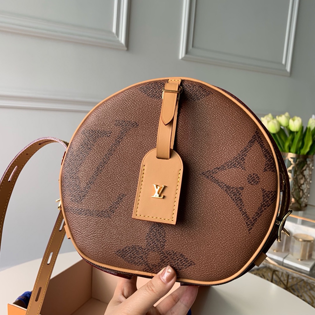 Louis Vuitton LV Boite Chapeau Bags Handbags Monogram Reverse Canvas M44604