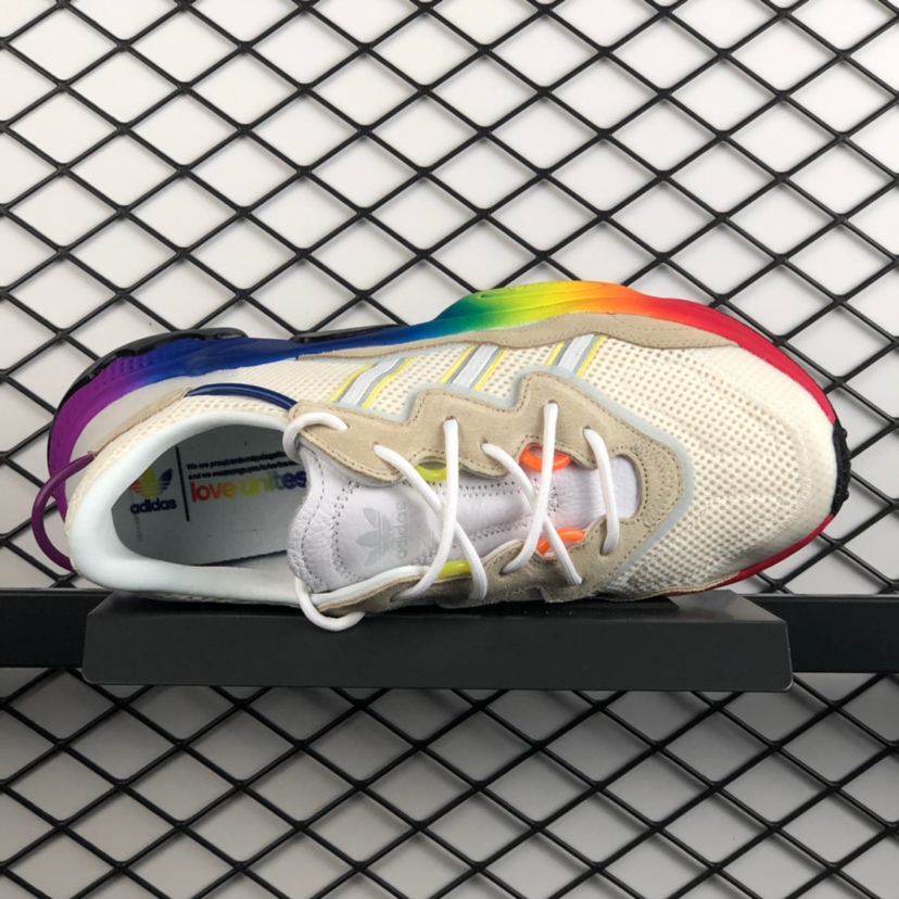 170正确版本 Adidas 阿迪达斯 Ozweego 复古休闲运动鞋 EG1076