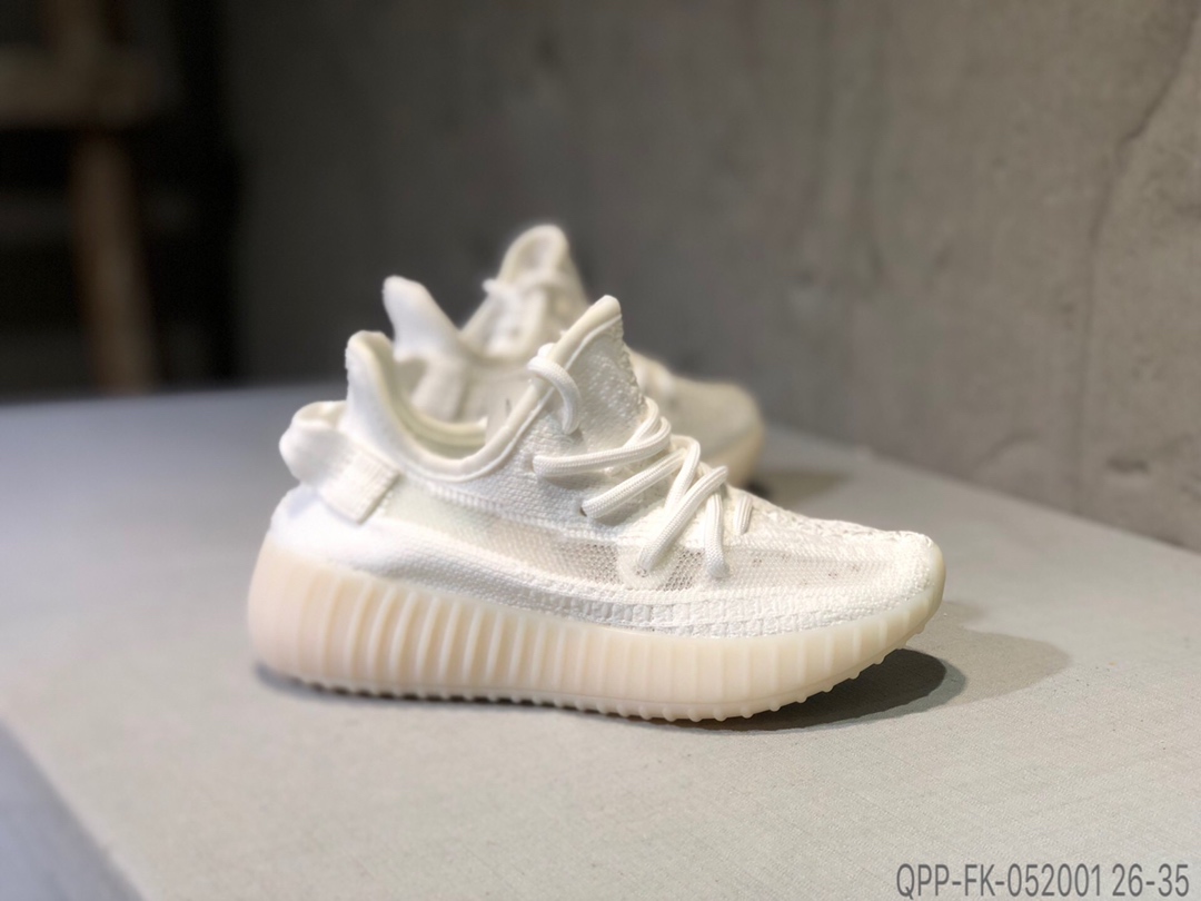 110萌娃必备  Adidas Yeezy 350v2 椰子童鞋