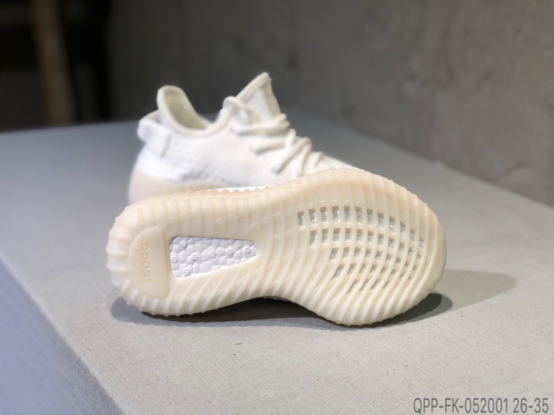 110萌娃必备  Adidas Yeezy 350v2 椰子童鞋