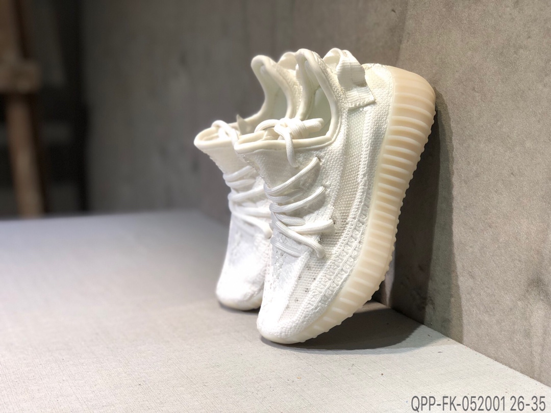110萌娃必备  Adidas Yeezy 350v2 椰子童鞋