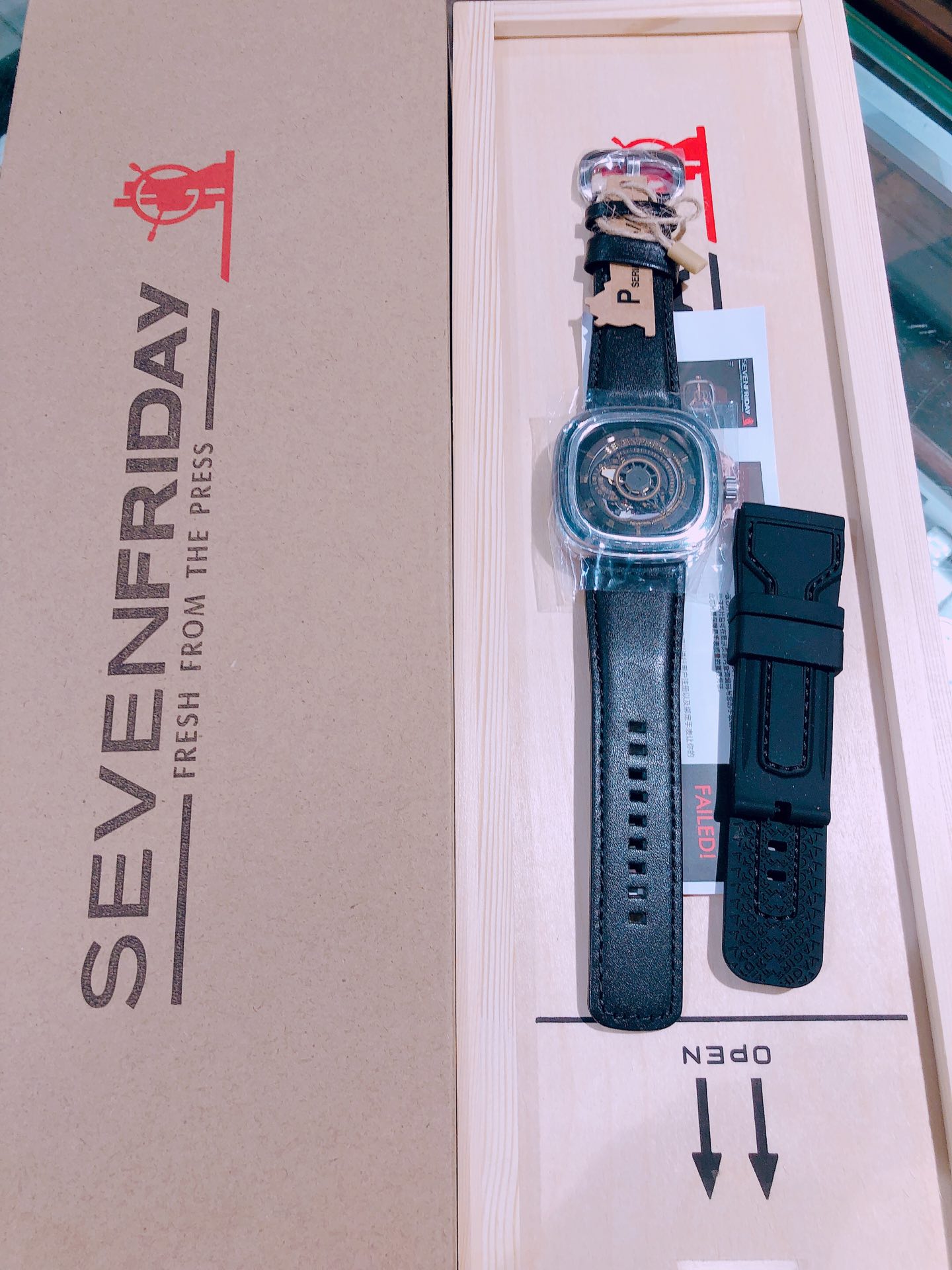 [SevenFriday Watches]Seven Fridays, with high qualityPure belt mechanical f