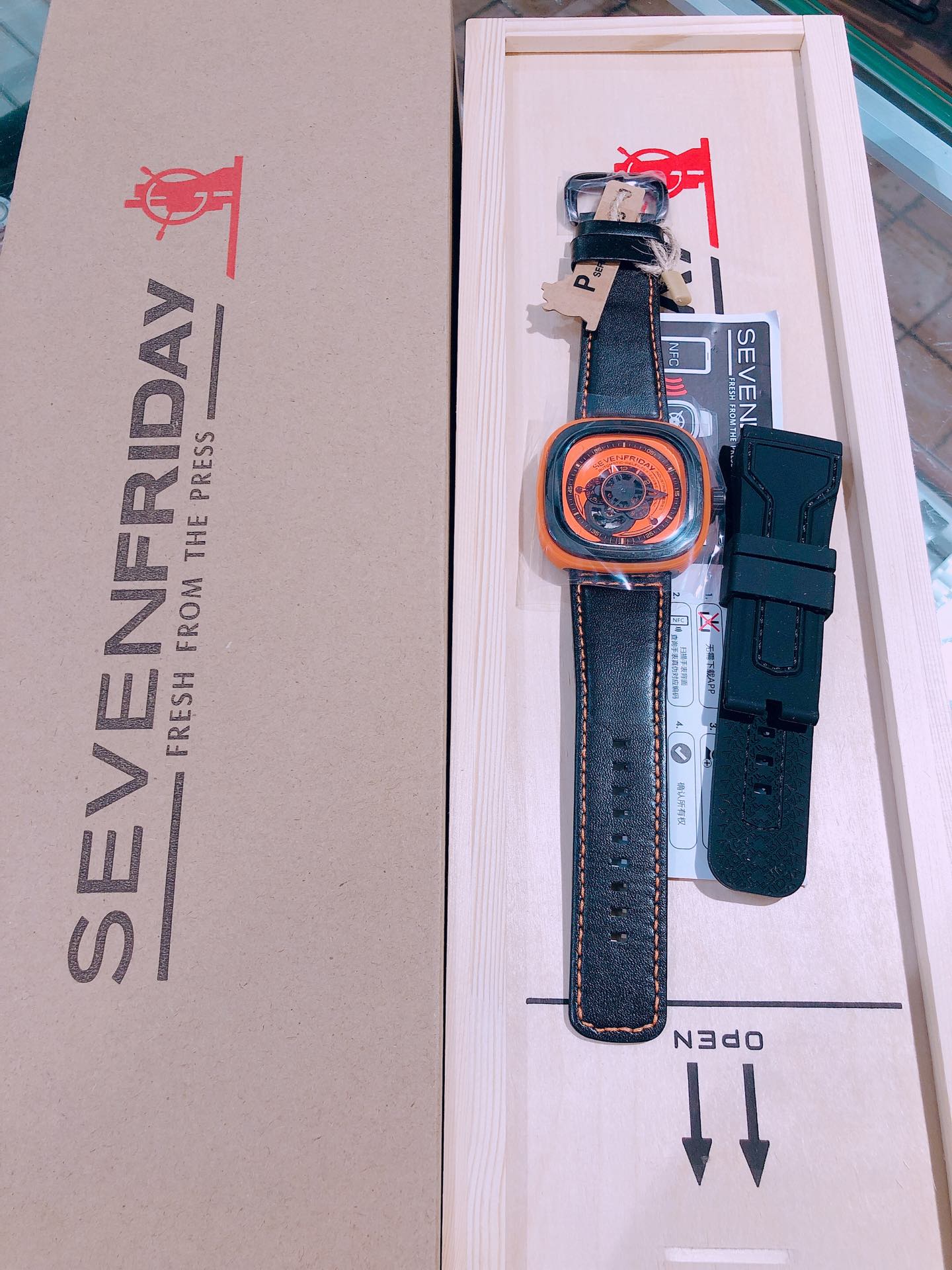 [SevenFriday Watches]Seven Fridays, with high qualityPure belt mechanical f