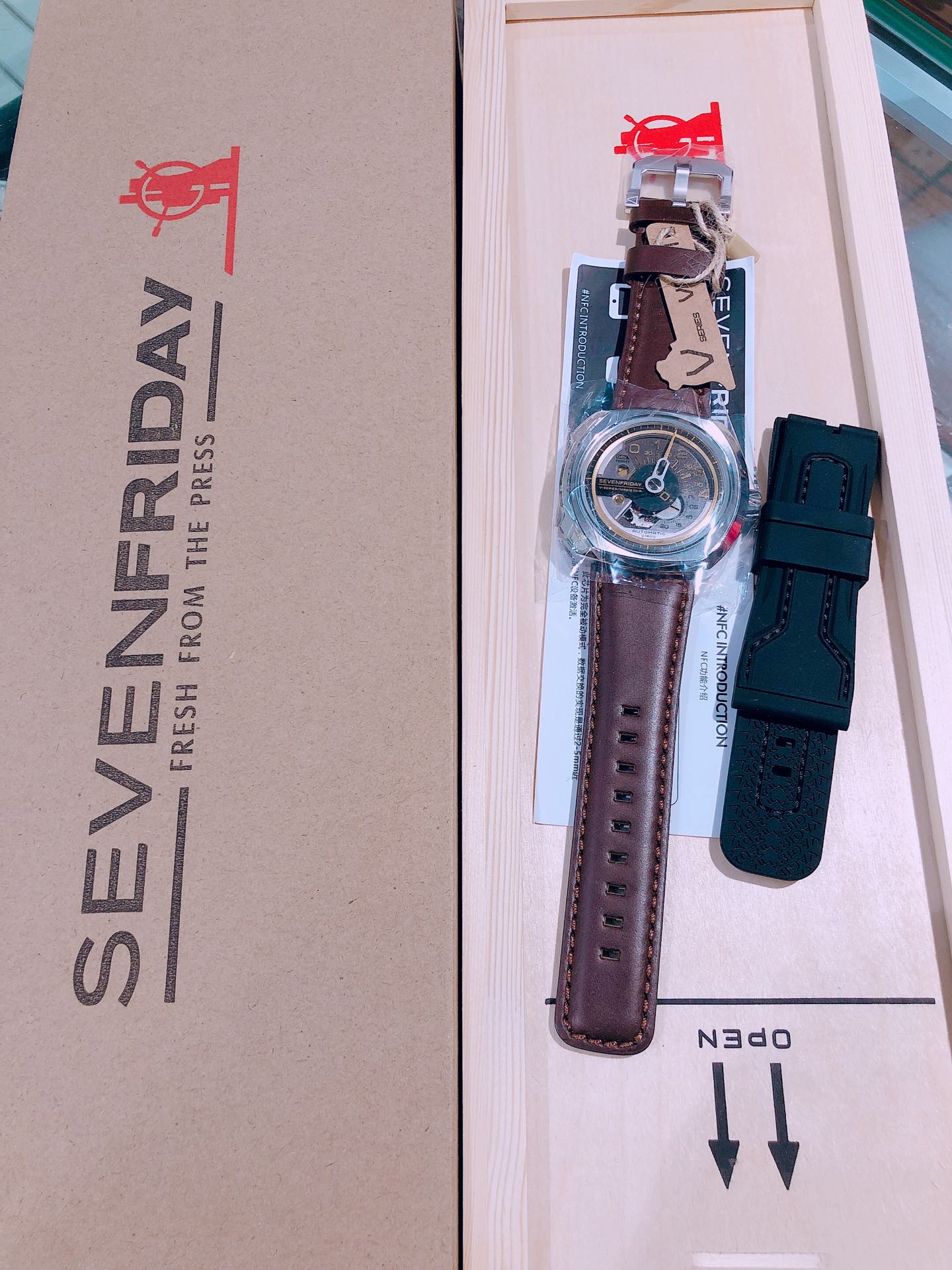 [SevenFriday Watches]Seven Fridays, with high qualityPure belt mechanical f