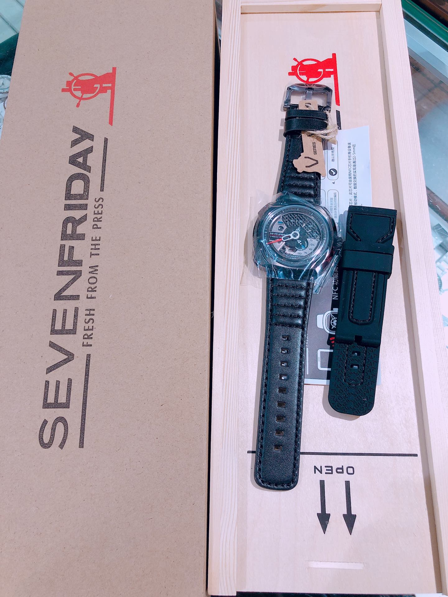 [SevenFriday Watches]Seven Fridays, with high qualityPure belt mechanical f