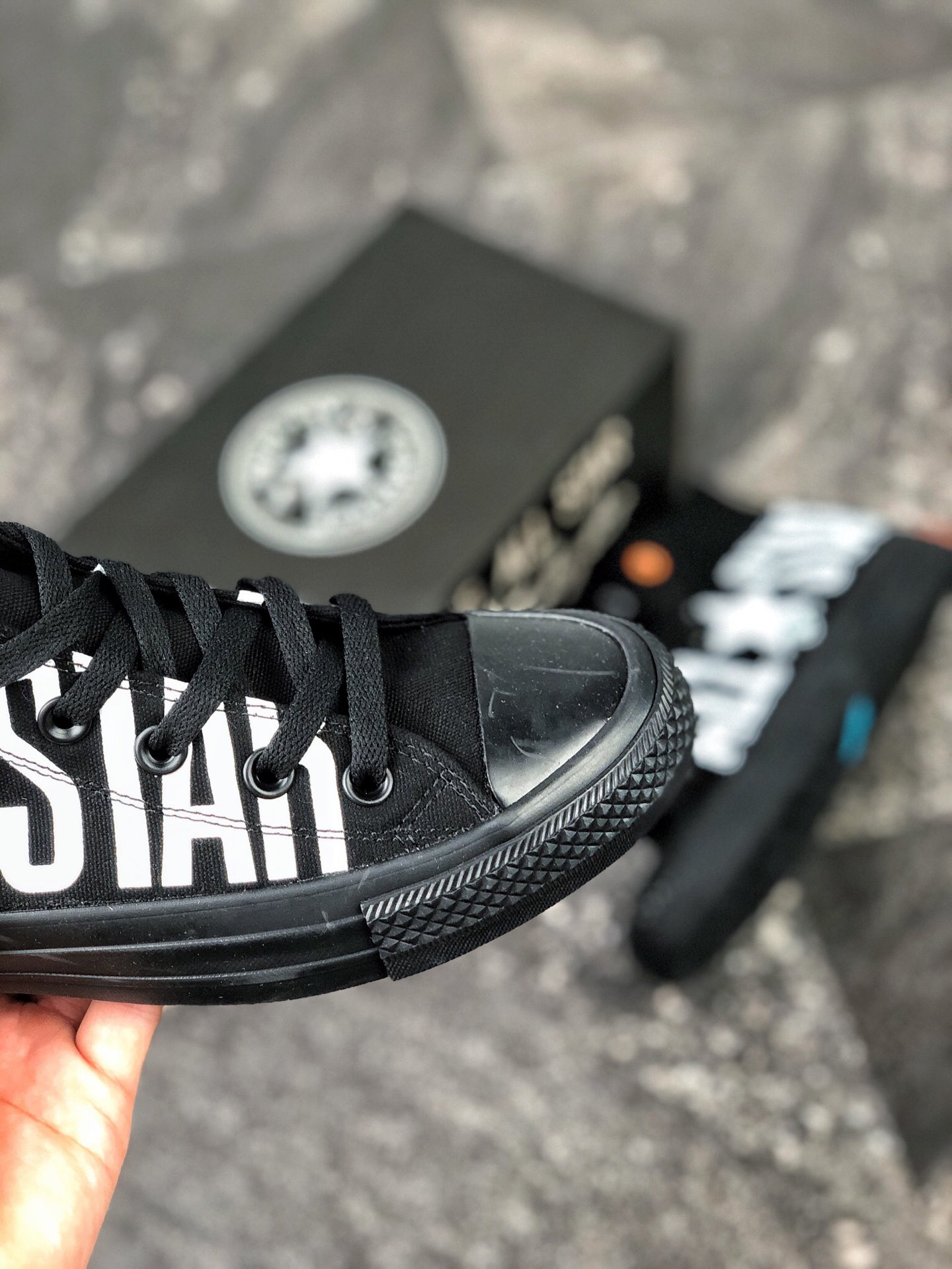 160匡威/CONVERSE ALL STAR 100 BIGLOGO SP HI 100周年帆布鞋高帮