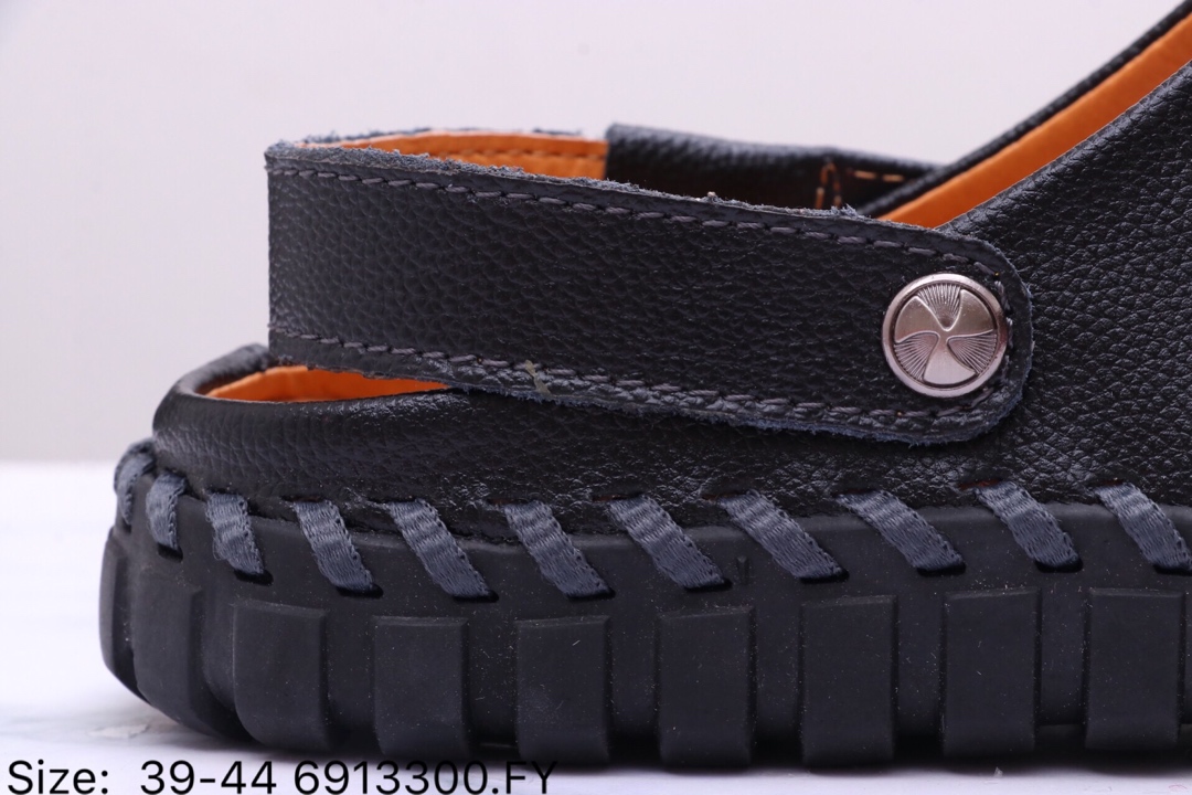 120【爱步 Ecco 凉鞋】Ecco 爱步全皮材质 夏季男士 休闲商务 凉鞋 包头鞋  6913300