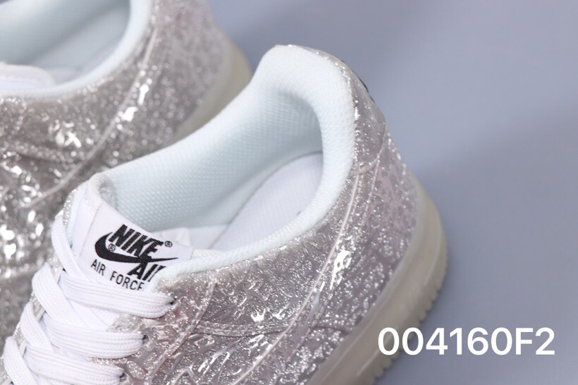 220公司级 Air Force 1 GS 珠光钻石 超亮珠光皮 3M反光原底原面 AF1 空军一号