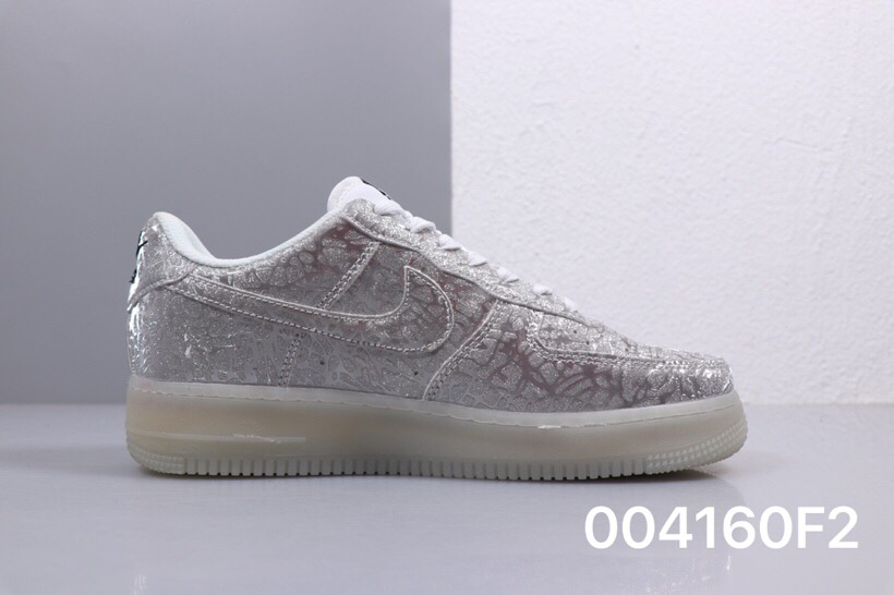 220公司级 Air Force 1 GS 珠光钻石 超亮珠光皮 3M反光原底原面 AF1 空军一号