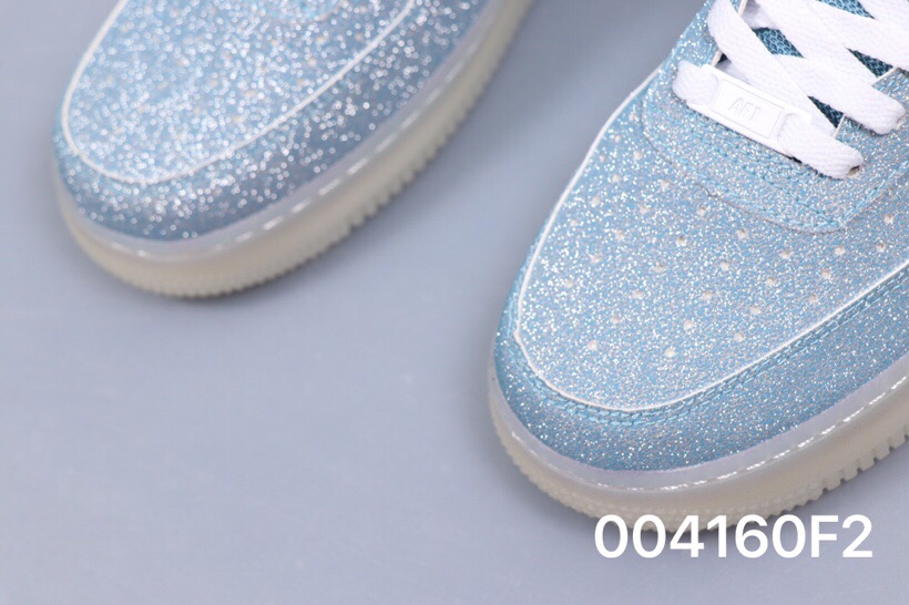 220公司级 Air Force 1 GS 珠光钻石 超亮珠光皮 3M反光原底原面 AF1 空军一号