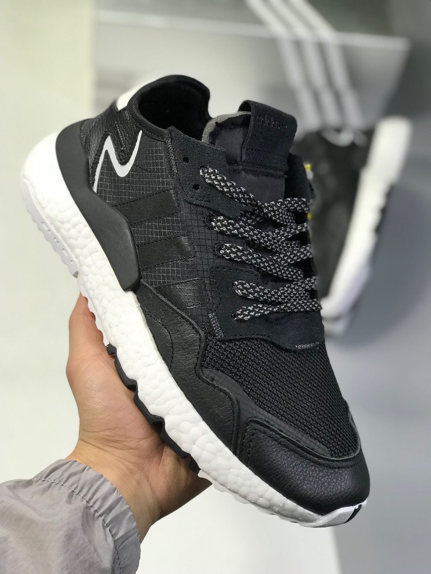 200新增配色【唯一正确版 官方原盒】 阿迪达斯 Adidas Nite Jogger 2019 Boost 夜行者 EE6254