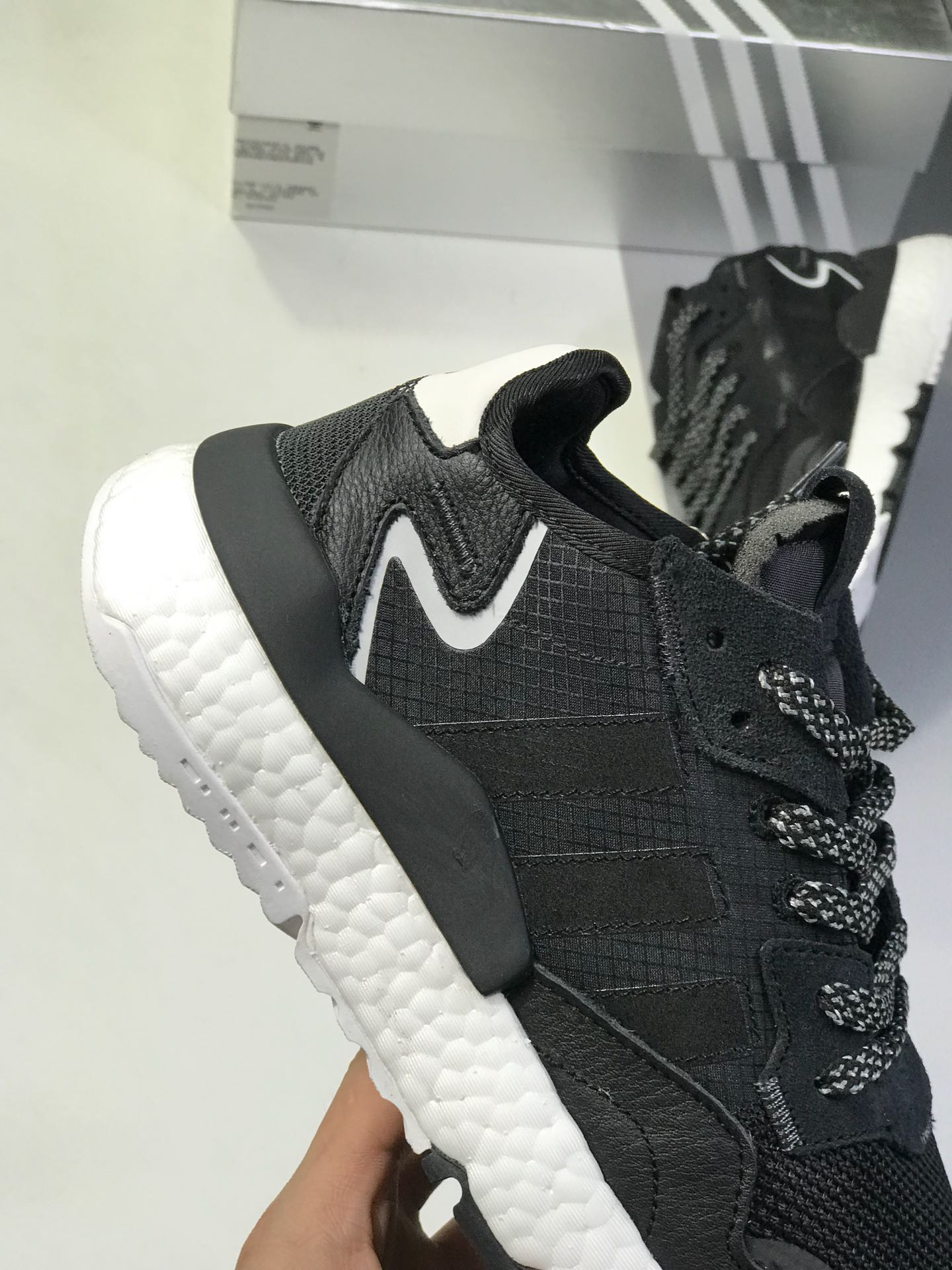 200新增配色【唯一正确版 官方原盒】 阿迪达斯 Adidas Nite Jogger 2019 Boost 夜行者 EE6254