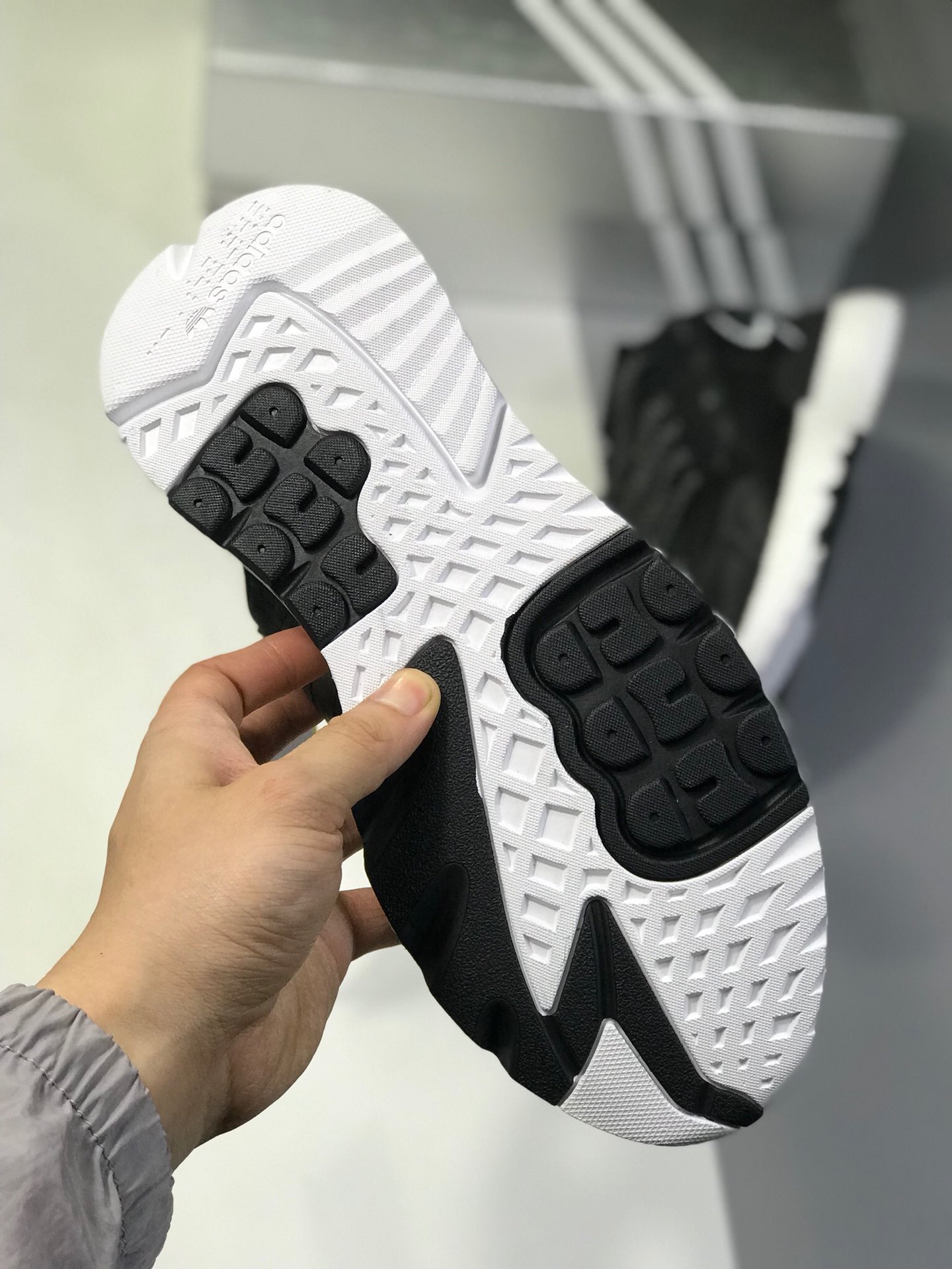 200新增配色【唯一正确版 官方原盒】 阿迪达斯 Adidas Nite Jogger 2019 Boost 夜行者 EE6254