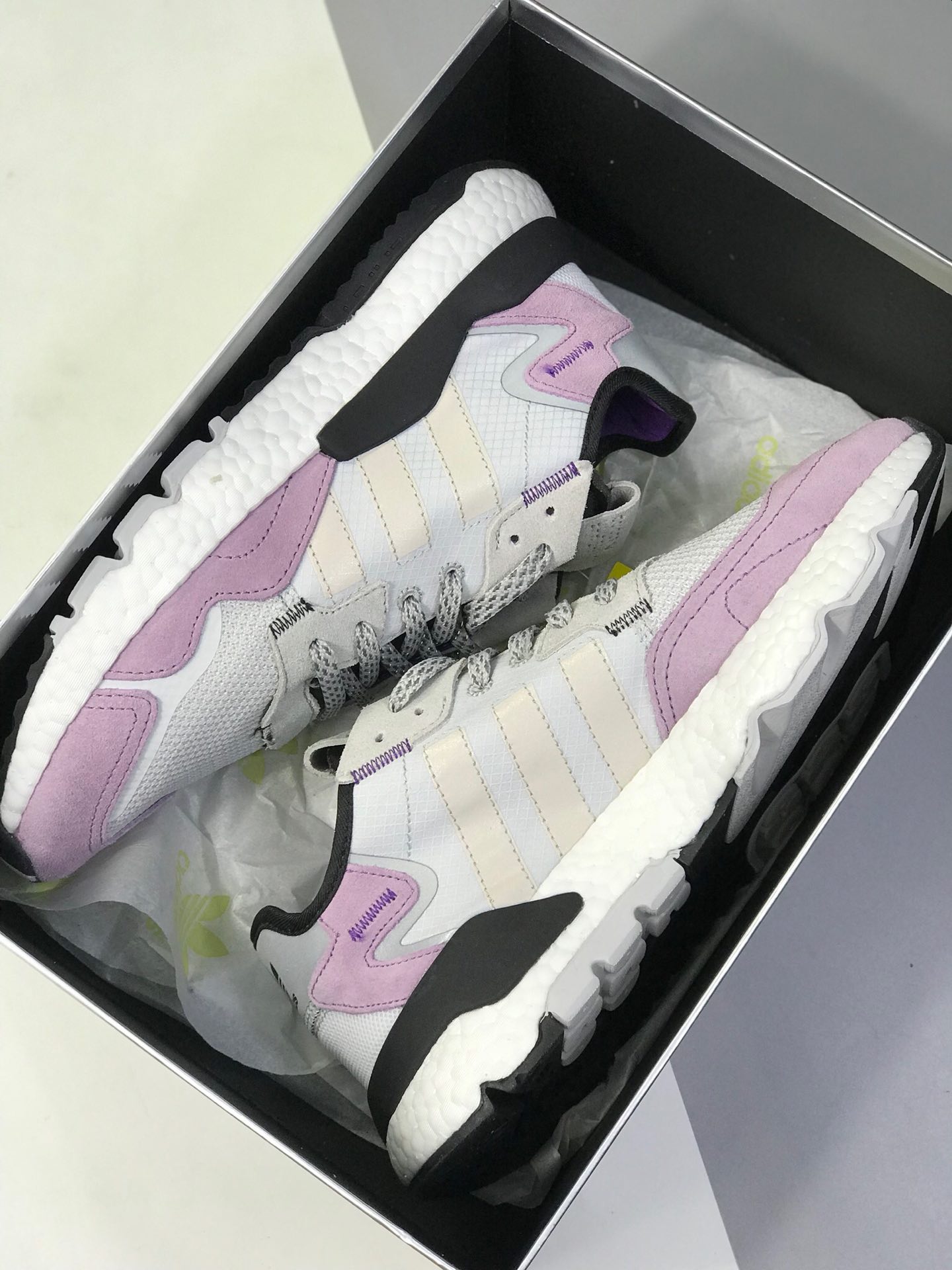 200新增配色【唯一正确版 官方原盒】 阿迪达斯 Adidas Nite Jogger 2019 Boost 夜行者 EE6254