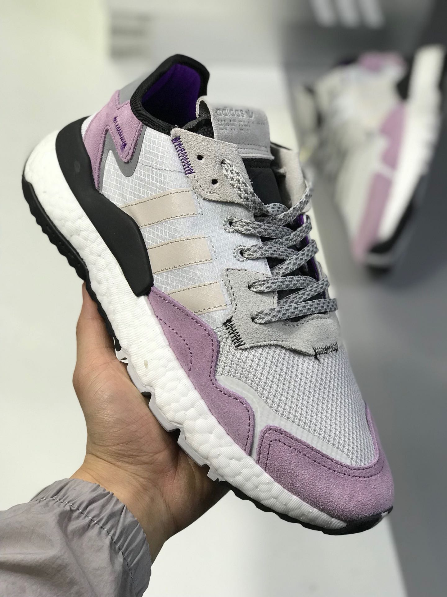 200新增配色【唯一正确版 官方原盒】 阿迪达斯 Adidas Nite Jogger 2019 Boost 夜行者 EE6254