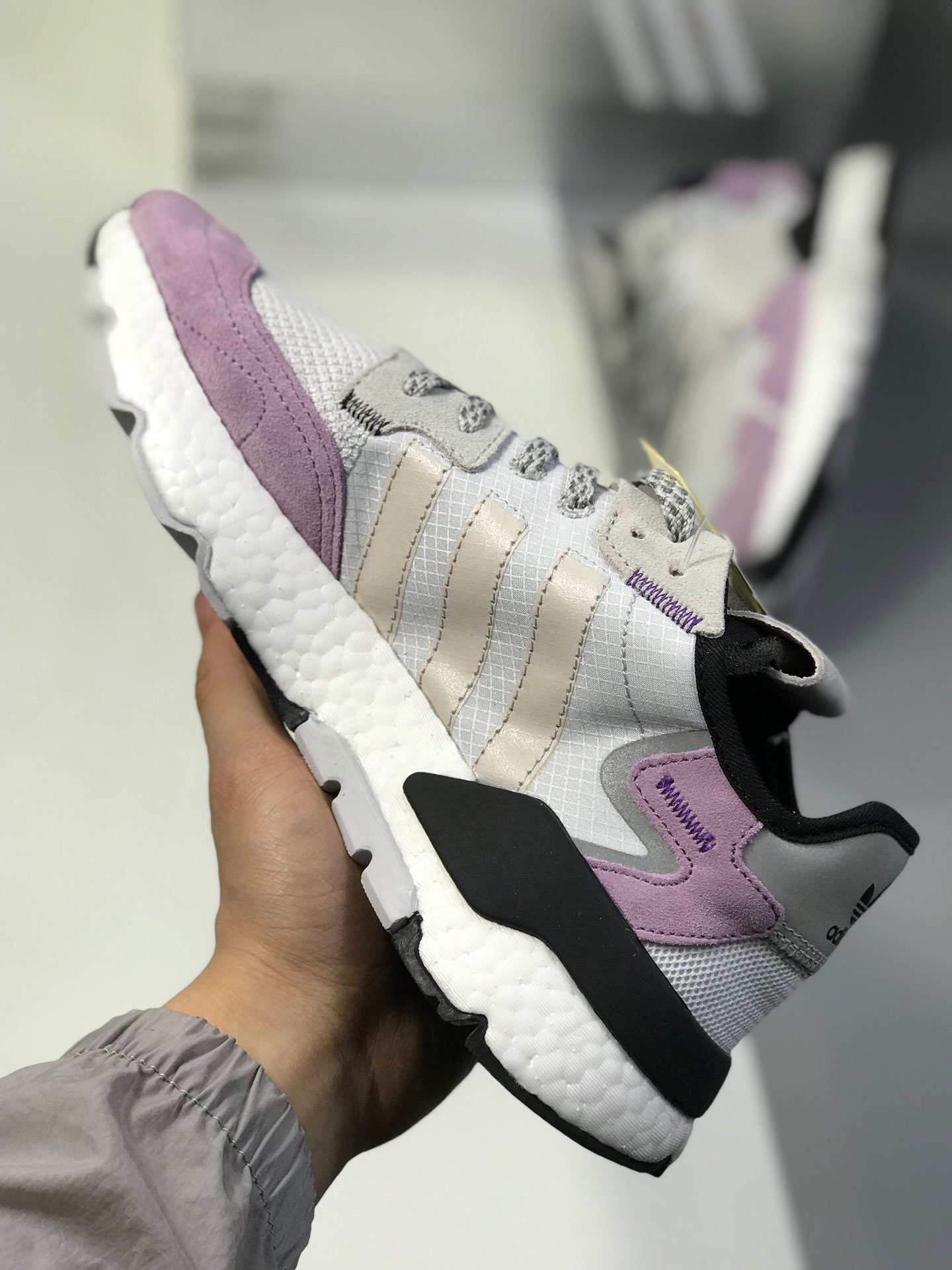 200新增配色【唯一正确版 官方原盒】 阿迪达斯 Adidas Nite Jogger 2019 Boost 夜行者 EE6254
