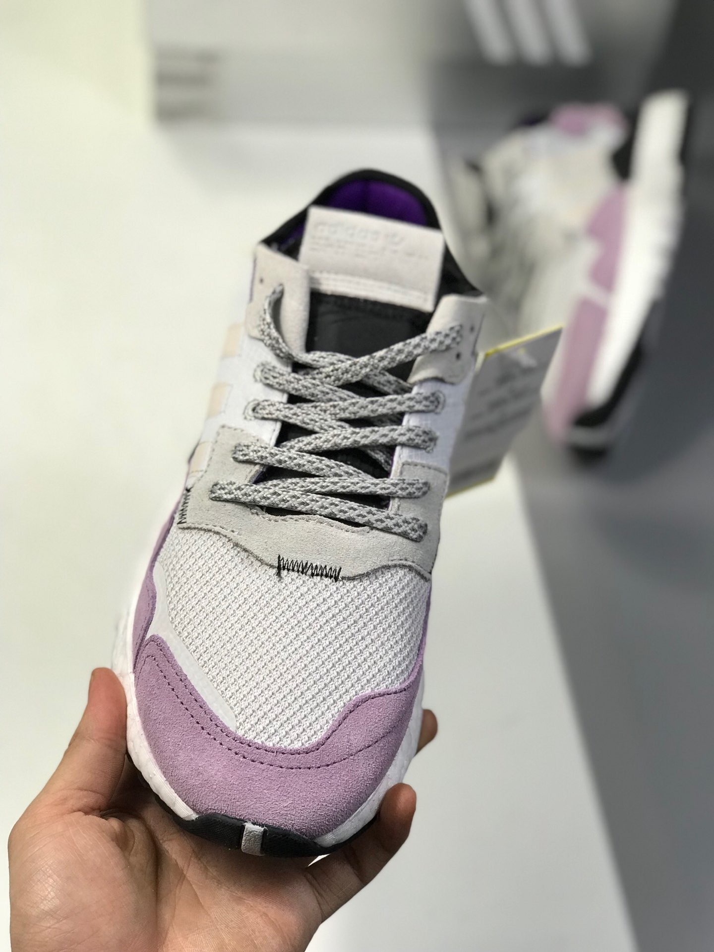 200新增配色【唯一正确版 官方原盒】 阿迪达斯 Adidas Nite Jogger 2019 Boost 夜行者 EE6254