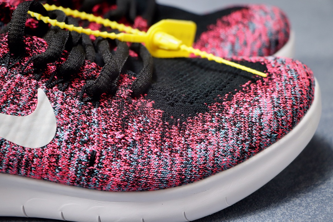 120公司级福利  耐克 NIKE FREE RN FLYKNIT 2017 赤足跑步鞋  编织休闲慢跑鞋880844-PC